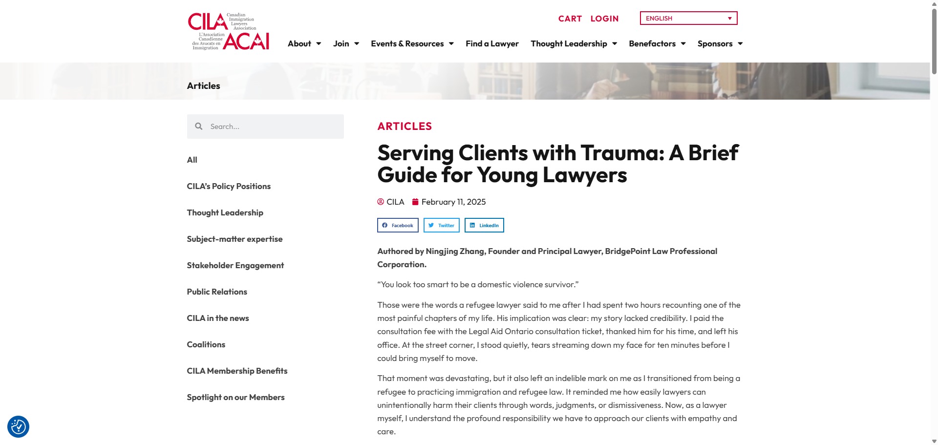 Serving Clients with Trauma_ A Brief Guide for Young Lawyers _ Canadian Immigration Lawyers Associat