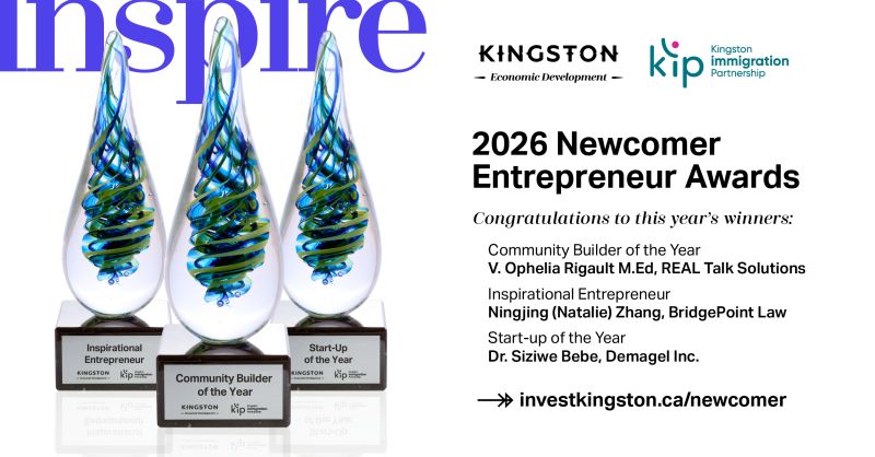 Honoured to Receive the 2026 Inspirational Entrepreneur Award
