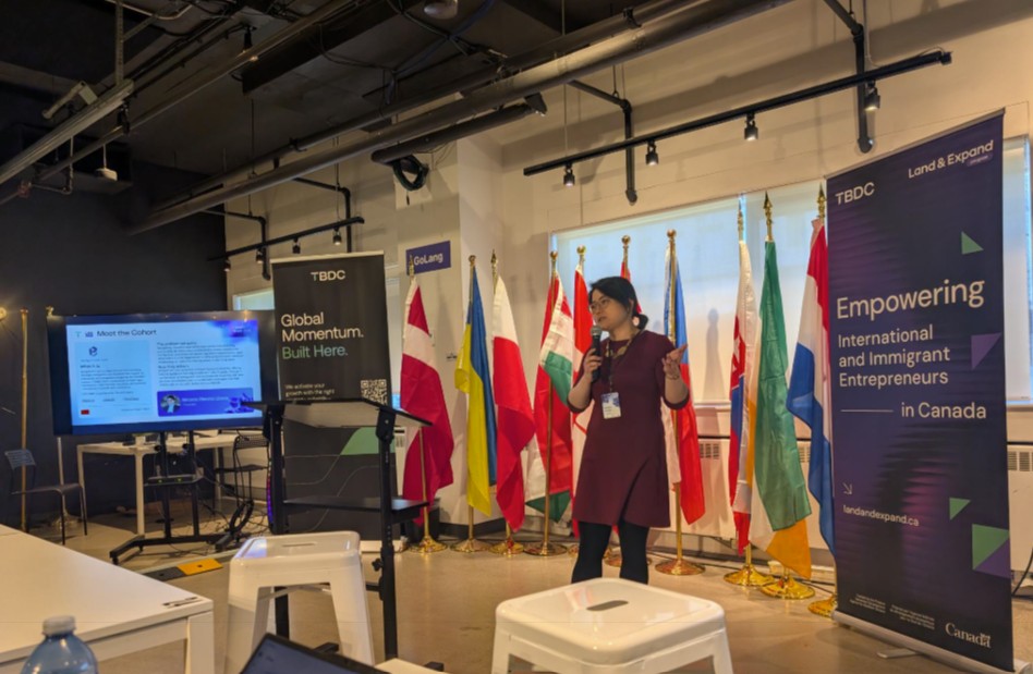The AI Founder at TBDC Who Asked Me If He Would Still Be in Canada When His VC Money Lands